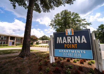 Marina Point Branded Sign